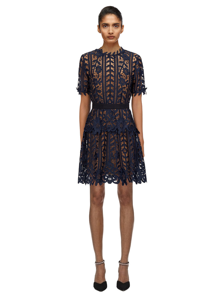 Womens Dresses | Self-Portrait Lace A-Line Dress