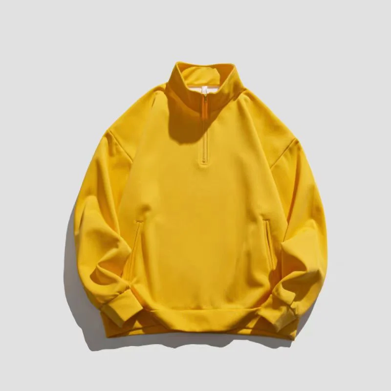 Women's hoodie | yellow | zipper jumper